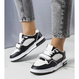 D/GMR Adidași negri Ollie de damă alb 1