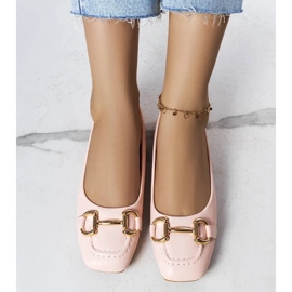 D/GMR Balerini roz cu decor auriu de la Iris 1