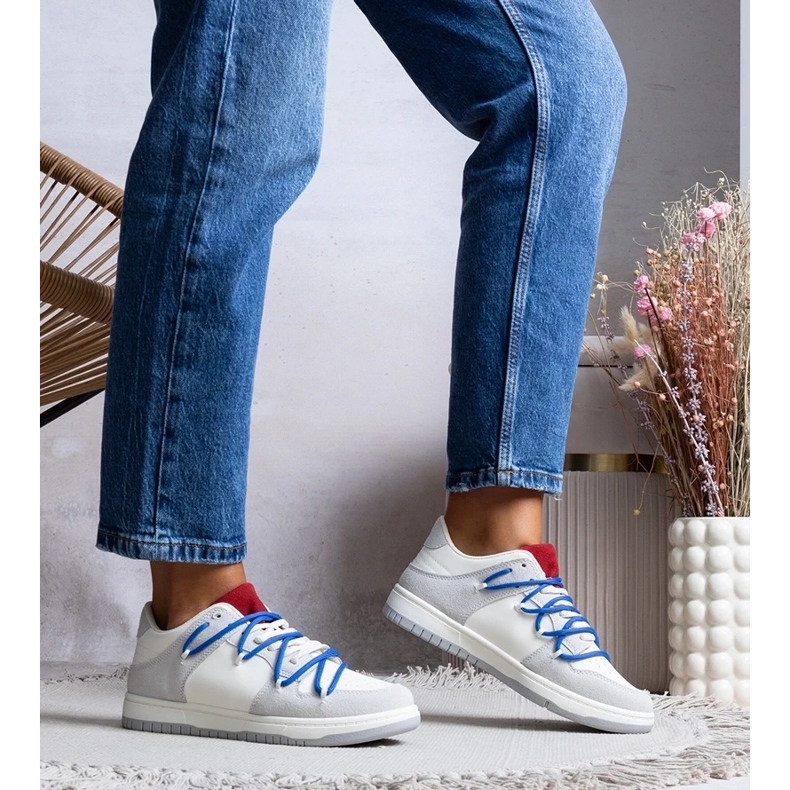 D/GMR Adidași gri adidași pentru femei, șireturi Arcobaleno 1