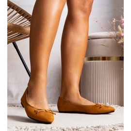 D/GMR Balerini camel cu vârf ascuțit de la Latour maro 2