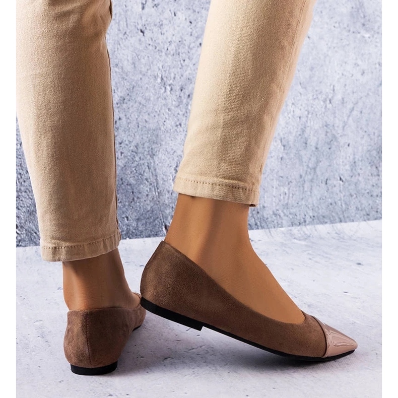 D/GMR Pantofi lavete maro de la Thibault 2