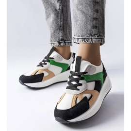 D/GMR Tenisi negri din materiale mixte de la Riel alb 1