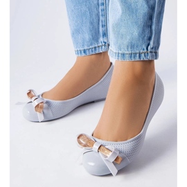 D/GMR Balerini gri decorati cu o fundita Harlingen 1