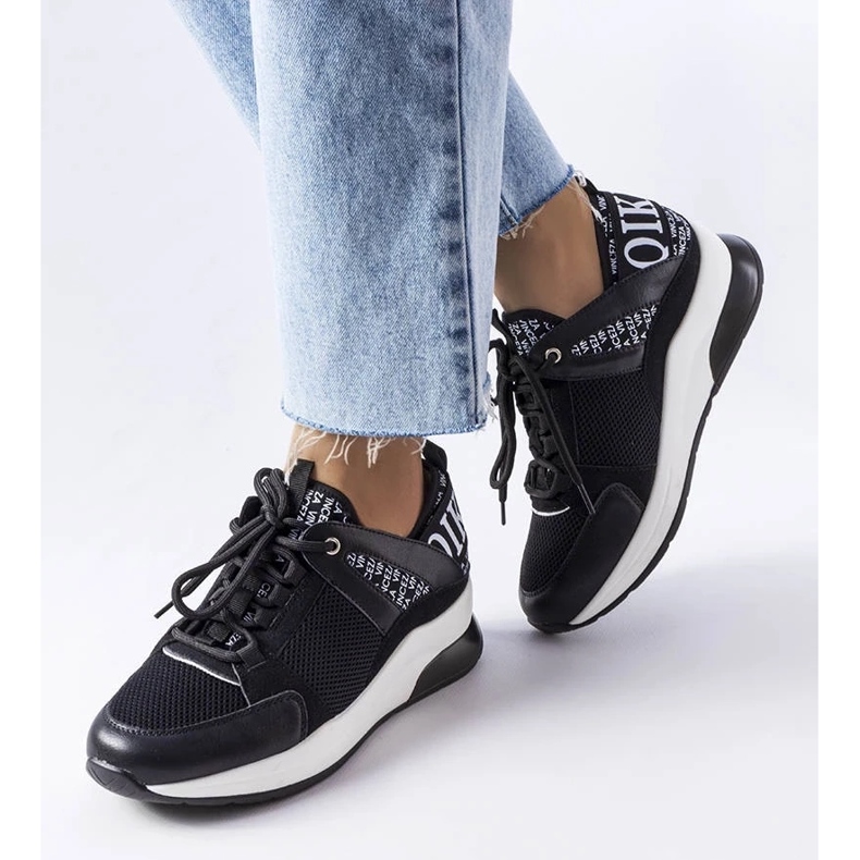 D/GMR Adidași alb -negru Vinceza 1