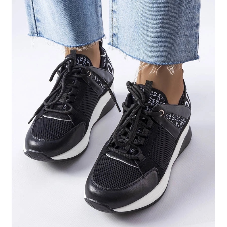 D/GMR Adidași alb -negru Vinceza 2