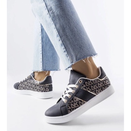 D/GMR Tenisi bleumarin decorati cu monograma Bolduc 2