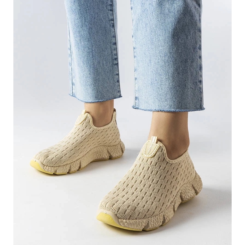 D/GMR Adidași sport bej deschis de la Obenor 1