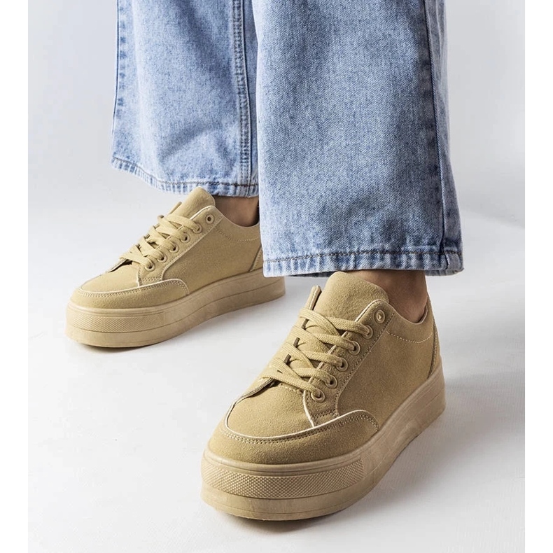 D/GMR Adidași cu platformă bej de la Amathymes 1