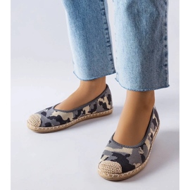 D/GMR Espadrile cu slip-on gri de la Benedum 1