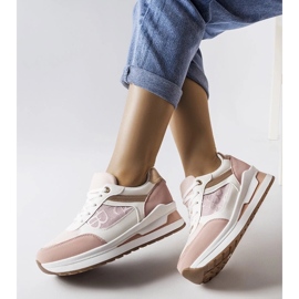 D/GMR Adidași roz cu inserție cu model de la Genovesee 1