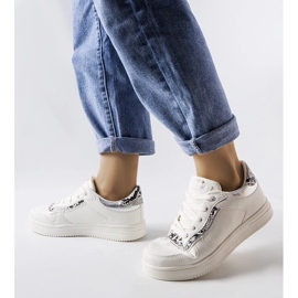 D/GMR Tenisi albi Nelma din piele ecologica 2 D/GMR Tenisi albi Nelma din piele ecologica 2