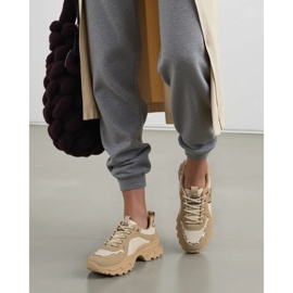 Adidași pentru femei Solara Kaki bej 1