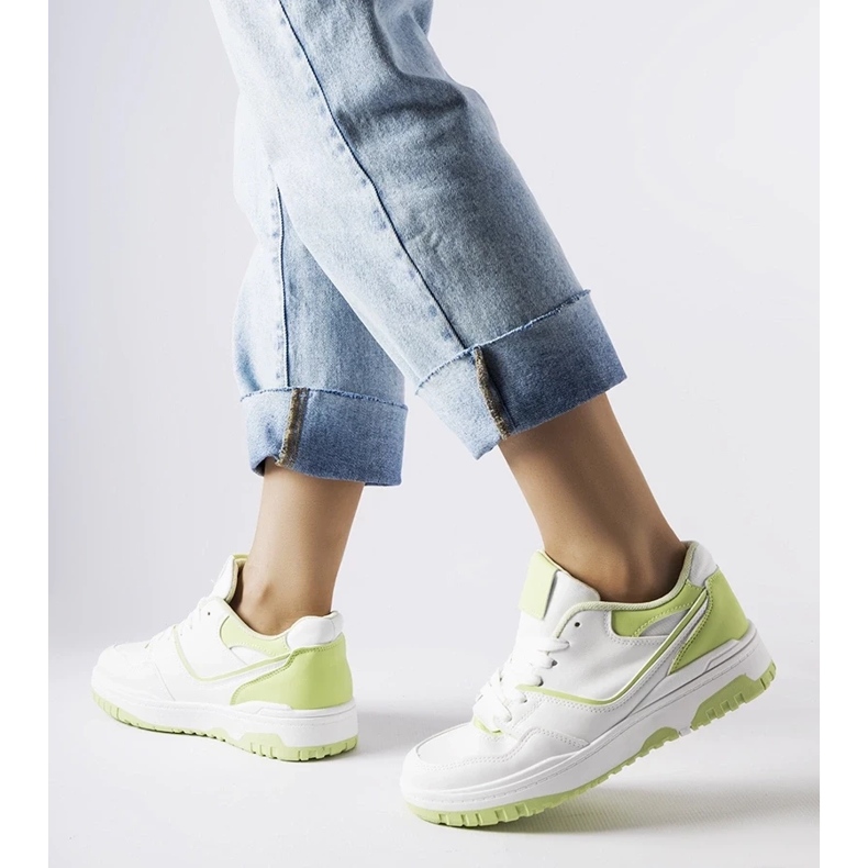 D/GMR Tenisi Barrette albi și verzi 2 D/GMR Tenisi Barrette albi și verzi 2