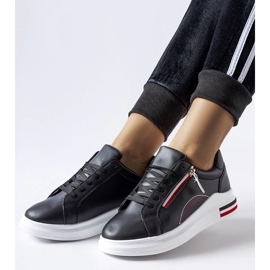 D/GMR adidasi Anaunia negri cu talpa alba negru 2