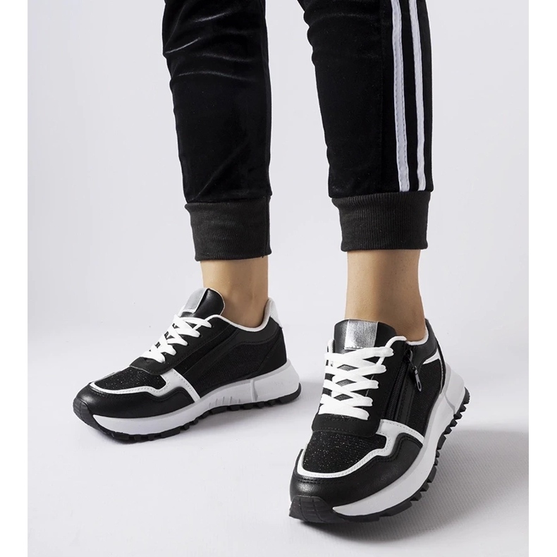 D/GMR Tenisi negri decorativi Camuzzoni negru 1