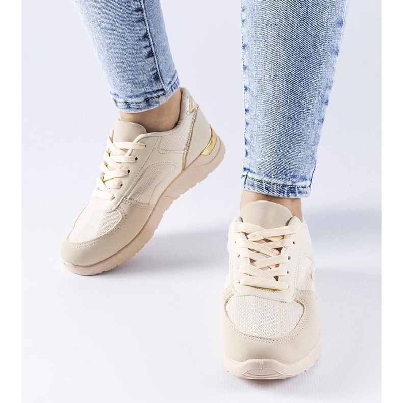 D/GMR Pantofi sport pentru femei Gallo bej 2 D/GMR Pantofi sport pentru femei Gallo bej 2