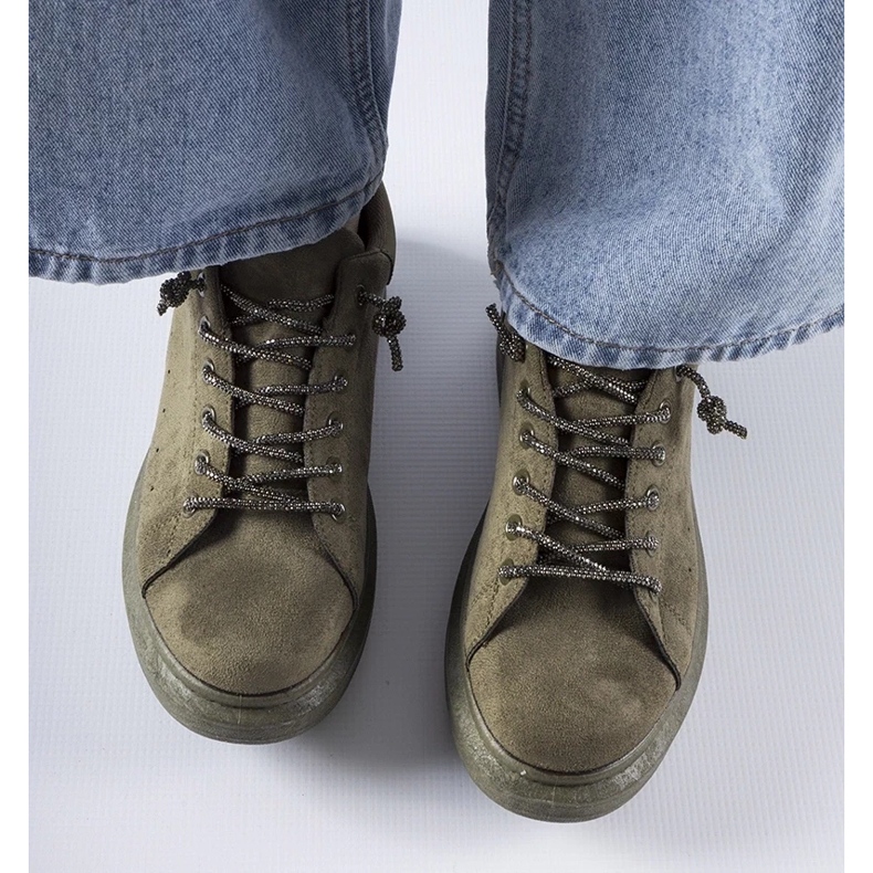 D/GMR Tenisi verzi pe platforma Cipriano verde 2