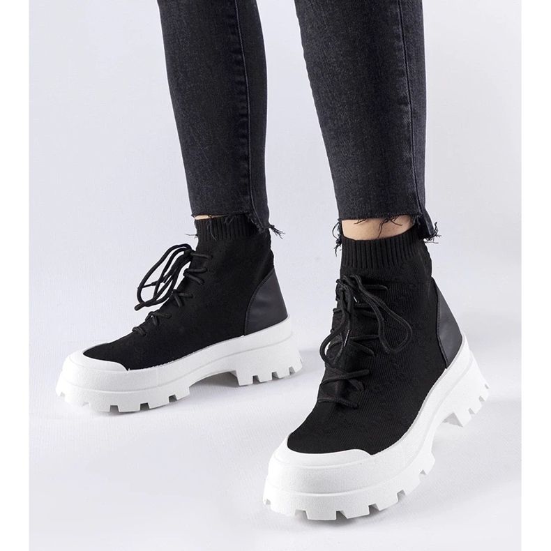 D/GMR Tenisi înalți Éric negri negru 1