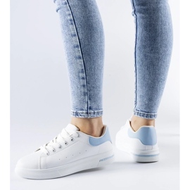 D/GMR Tenisi Leland albi și albaștri 1 D/GMR Tenisi Leland albi și albaștri 1