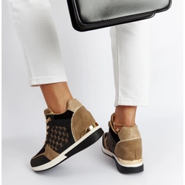 D/GMR Tenisi Black Chestnut cu pană negru 2 D/GMR Tenisi Black Chestnut cu pană negru 2