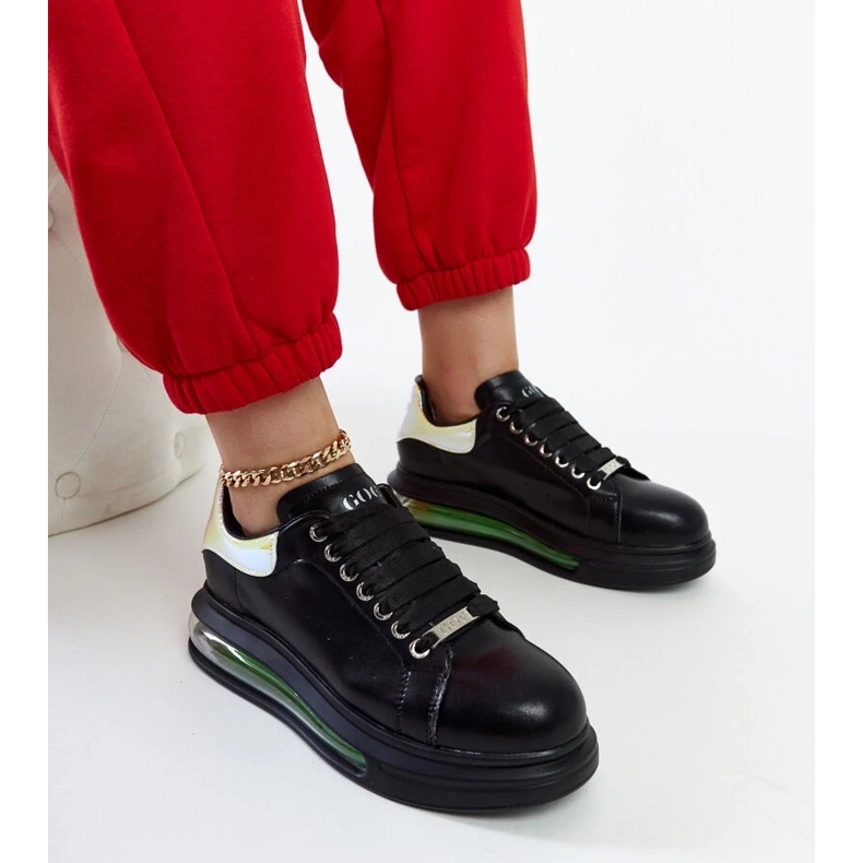 D/GMR Adidași negri pe platforma GOE NN2N4030 negru 2