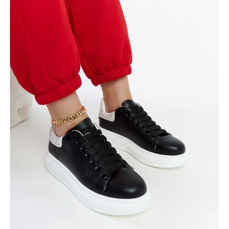 D/GMR Adidași negri pe platforma GOE JJ2N4052 negru 1