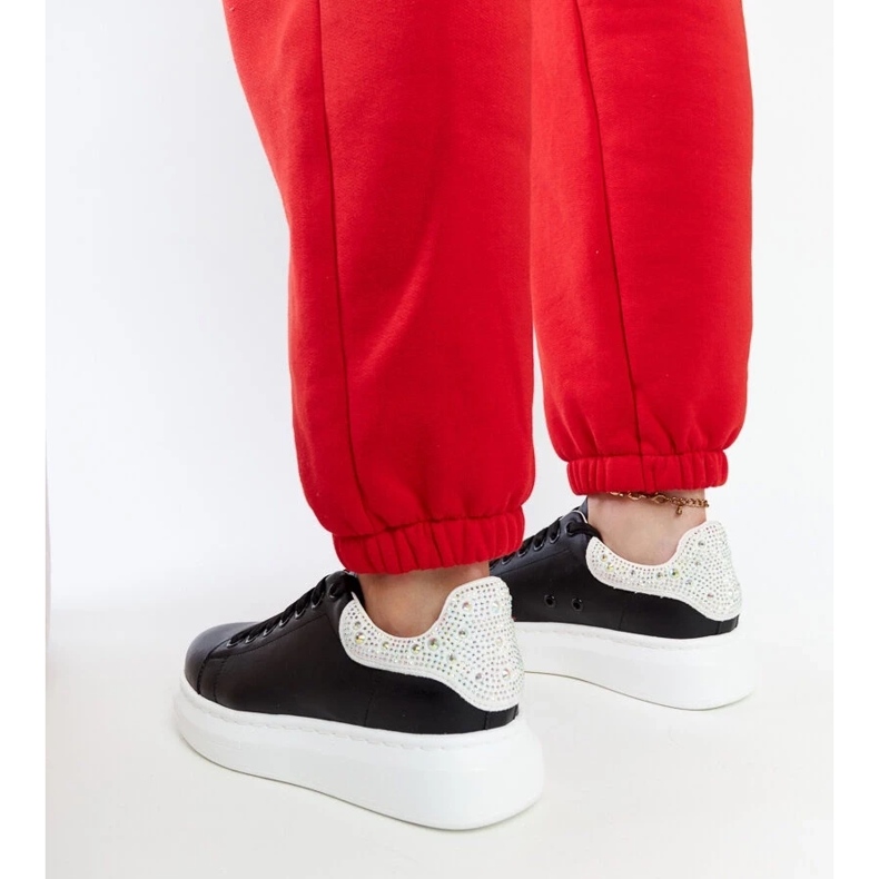 D/GMR Adidași negri pe platforma GOE JJ2N4052 negru 2