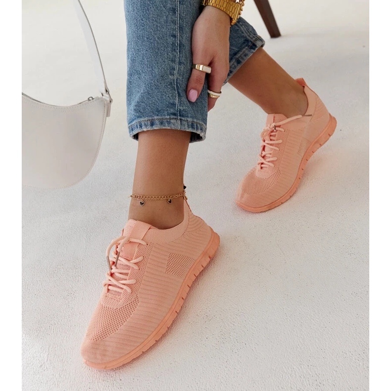 D/GMR Adidași din material roz de la Erminio 1