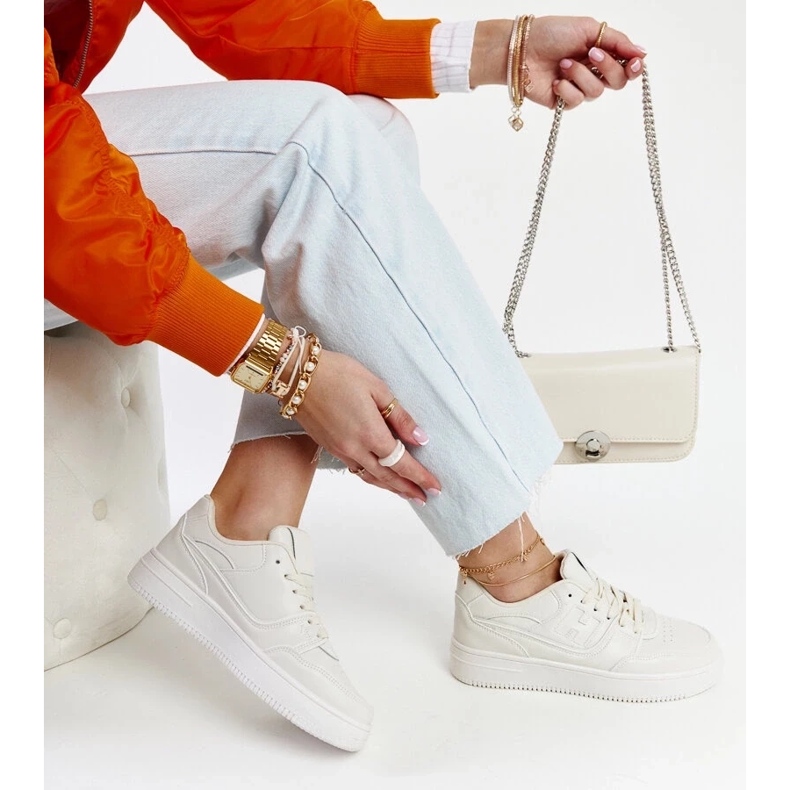 D/GMR Tenisi bej pe platforma Mentha 1