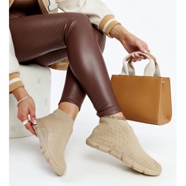 D/GMR Adidasi sport ușori bej închis de la Vaclav 2