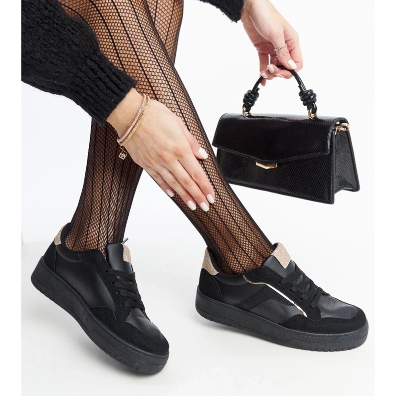 D/GMR adidasi Walda negri cu platforma negru 2