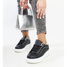 D/GMR Tenisi negri cu strasuri decorative Perica negru 2 D/GMR Tenisi negri cu strasuri decorative Perica negru 2