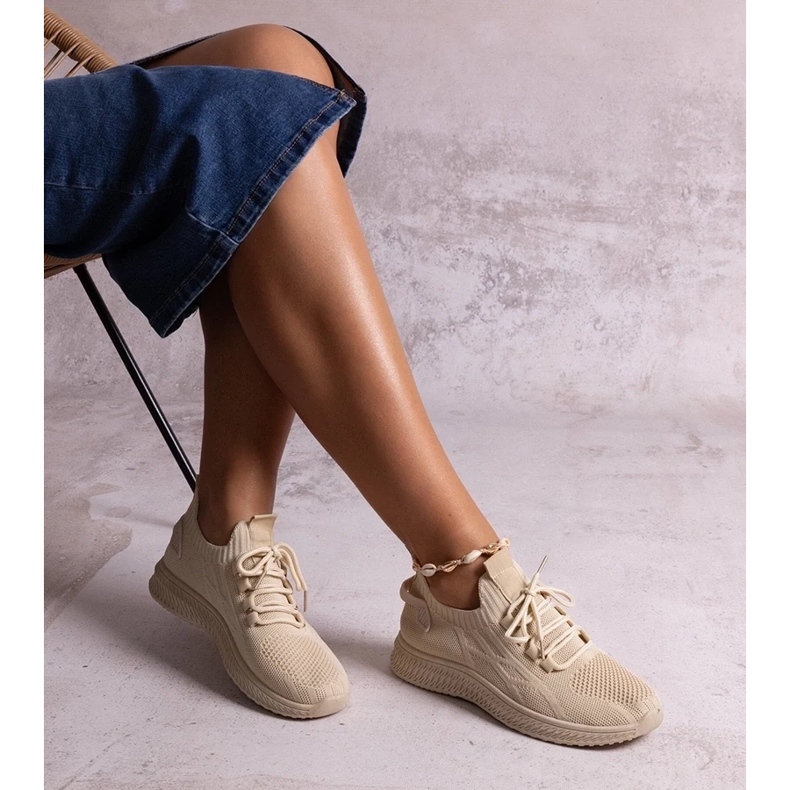 D/CEO Adidasi sport Khitam bej 2 D/CEO Adidasi sport Khitam bej 2