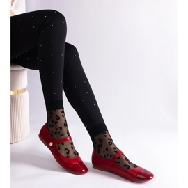 D/CEO Balerini roșii cu vârf lacuit, prinși cu Velcro Jaures roșu 2 D/CEO Balerini roșii cu vârf lacuit, prinși cu Velcro Jaures roșu 2