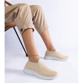 D/CEO Slip Beige -în Aquilina adidași sportivi bej 1