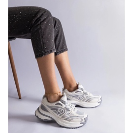 D/CEO Adidași sport gri de damă marca Limon 1