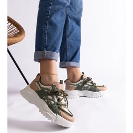 D/CEO Tenisi dama verzi si bej Alva 2