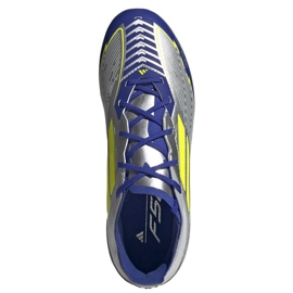 Adidas F50 Elite Messi FG IH0921 Pantofi albastru argintiu 3