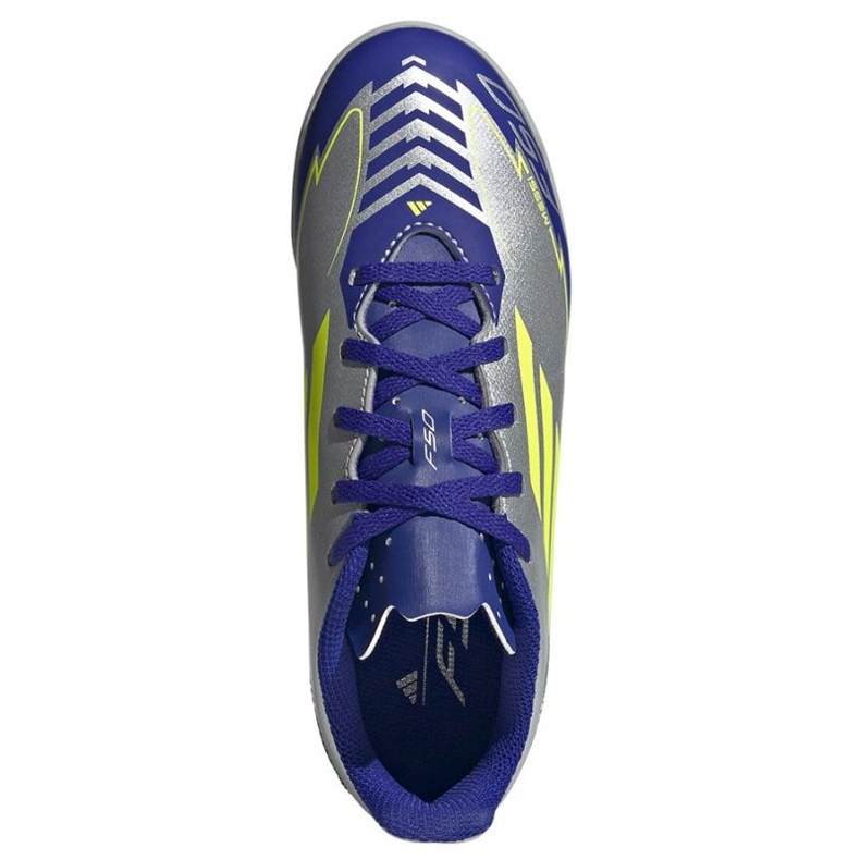 Adidas F50 Club Messi în IH0922 Pantofi argintii 1