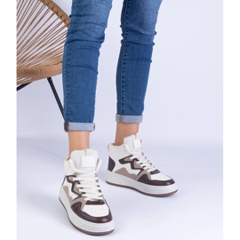 Adidași sportivi pentru femei maro 1