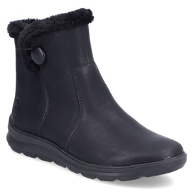 Cizme negre Rieker Z0080-00 pentru femei negru 1