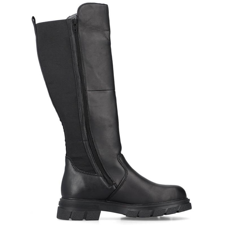Cizme negre Rieker Z9158-00 pentru femei negru 1