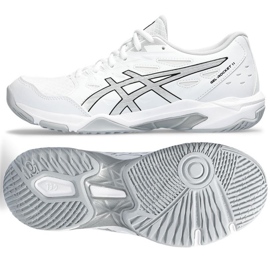 Pantofi de volei Asics Gel-Rocket 11 W 1072A093 101 alb alb 6