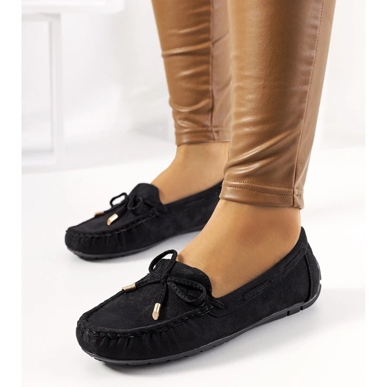 D/CEO Mocasini Wilma negri negru 1