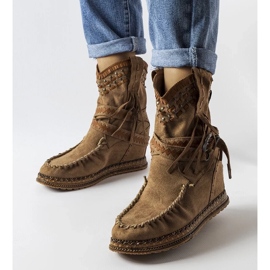 D/CEO Cizme cu pană maro închis de la Beausoleil 1 D/CEO Cizme cu pană maro închis de la Beausoleil 1