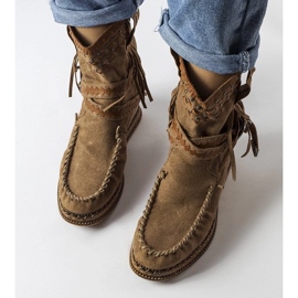 D/CEO Cizme cu pană maro închis de la Beausoleil 2 D/CEO Cizme cu pană maro închis de la Beausoleil 2