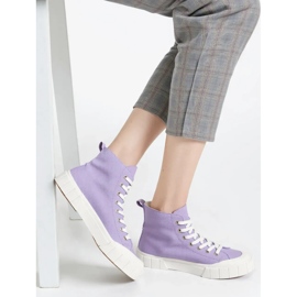 Adidași purpuri arvel pentru femei violet 2