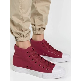 Adidași roșii vinuți pentru femei roșu 1 Adidași roșii vinuți pentru femei roșu 1