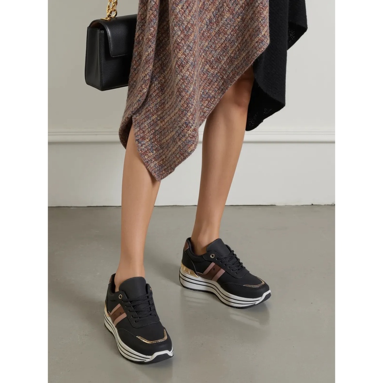 Adidași negri veloxa pentru femei negru 1