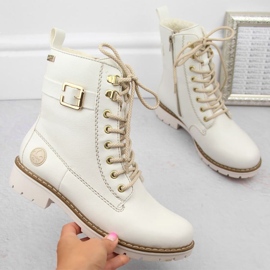 Pantofi Rieker în Y9126-80 RKR706 alb 5